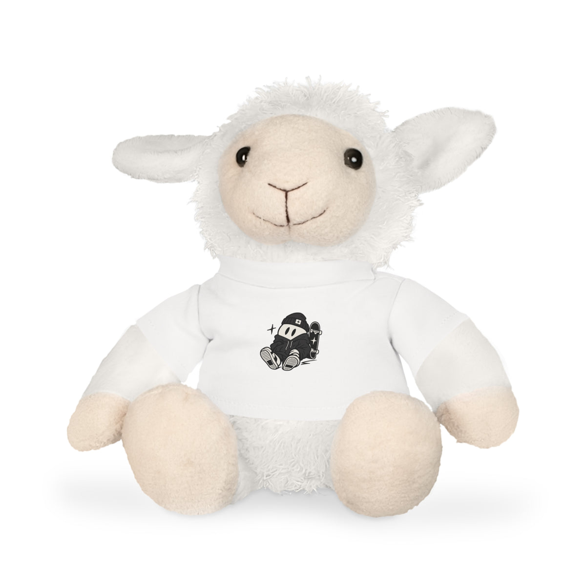 Classic Teddy Bear Plush Toy with Cute Cartoon T-Shirt