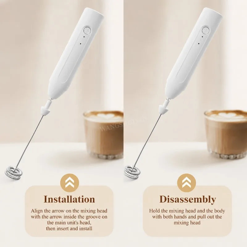 Espumador de Café Eléctrico 2 en 1 – Recargable Type-C