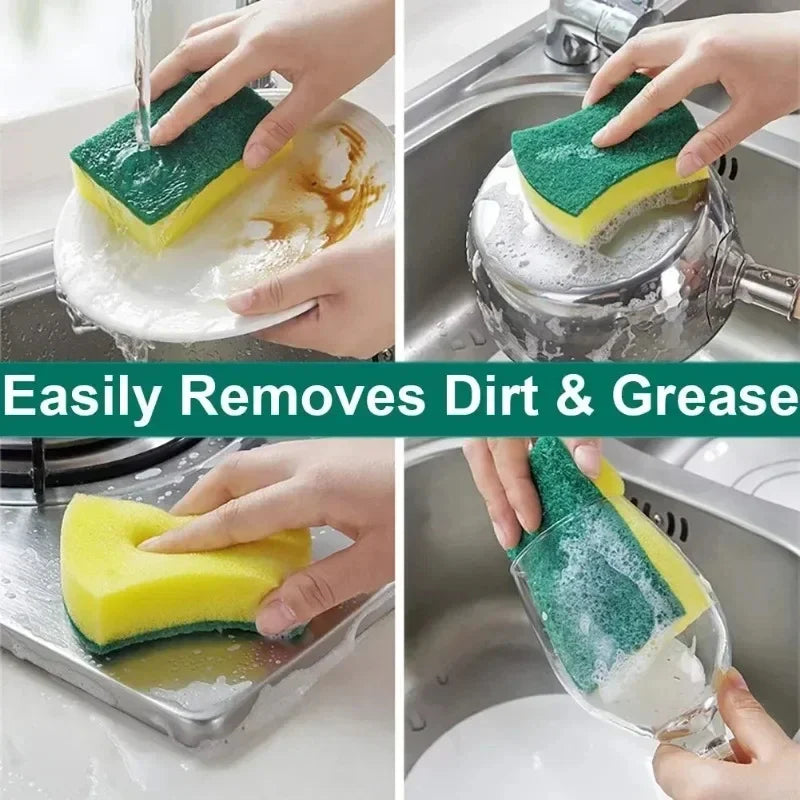 Esponja de Cocina Doble Cara – Alta Absorción y Limpieza Profunda