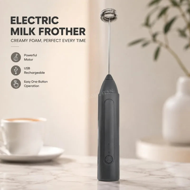 Espumador de Café Eléctrico 2 en 1 – Recargable Type-C