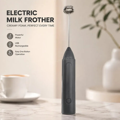 Espumador de Café Eléctrico 2 en 1 – Recargable Type-C