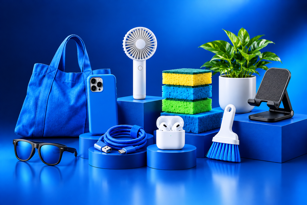 Hero estilo azul productos económicos